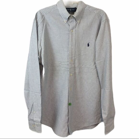 Ralph Lauren classic fit button down shirt 16/L - Picture 1 of 5